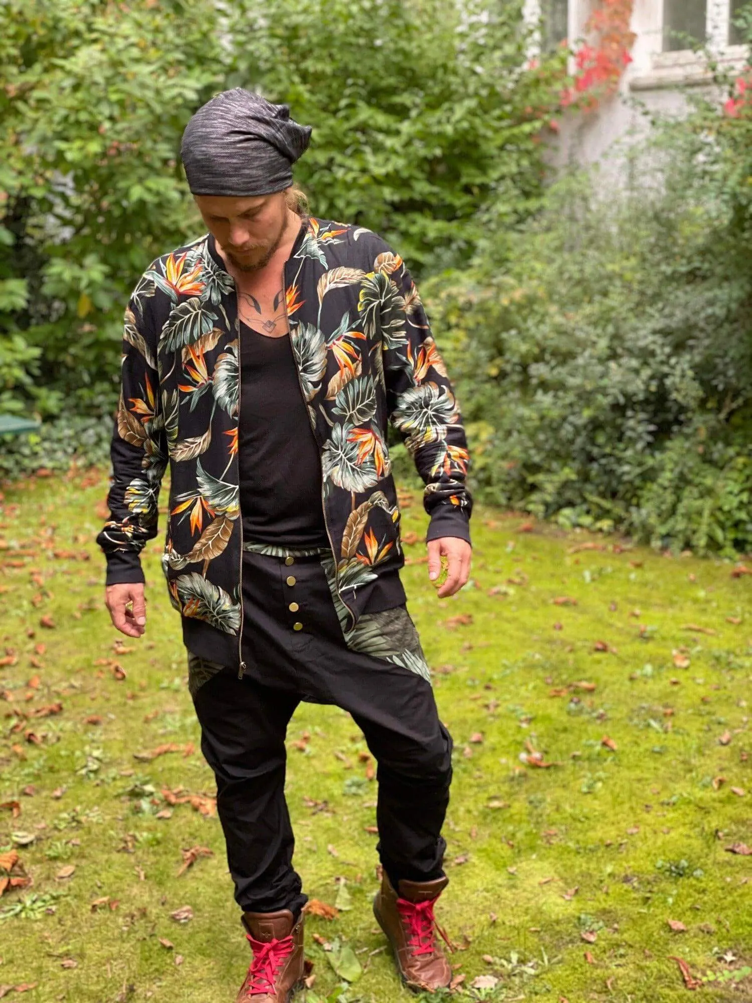 VALO BOMBER - Reversible Multicolor Bomber Jacket with Unique Print