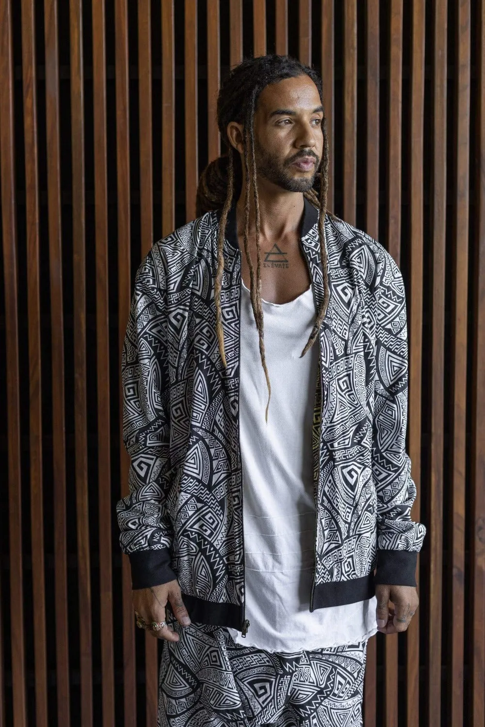 VALO BOMBER - Reversible Multicolor Bomber Jacket with Unique Print