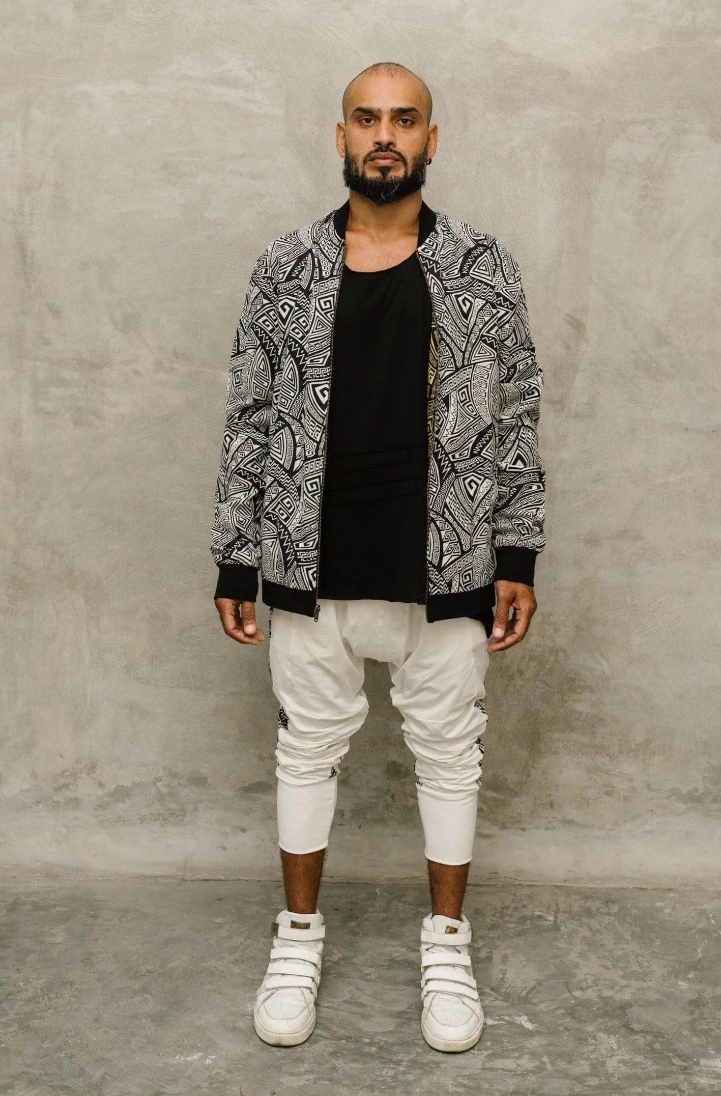 VALO BOMBER - Reversible Multicolor Bomber Jacket with Unique Print