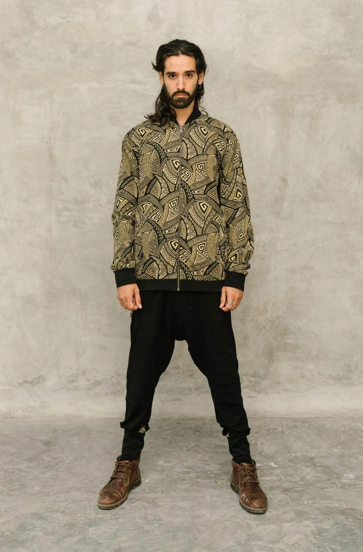 VALO BOMBER - Reversible Multicolor Bomber Jacket with Unique Print