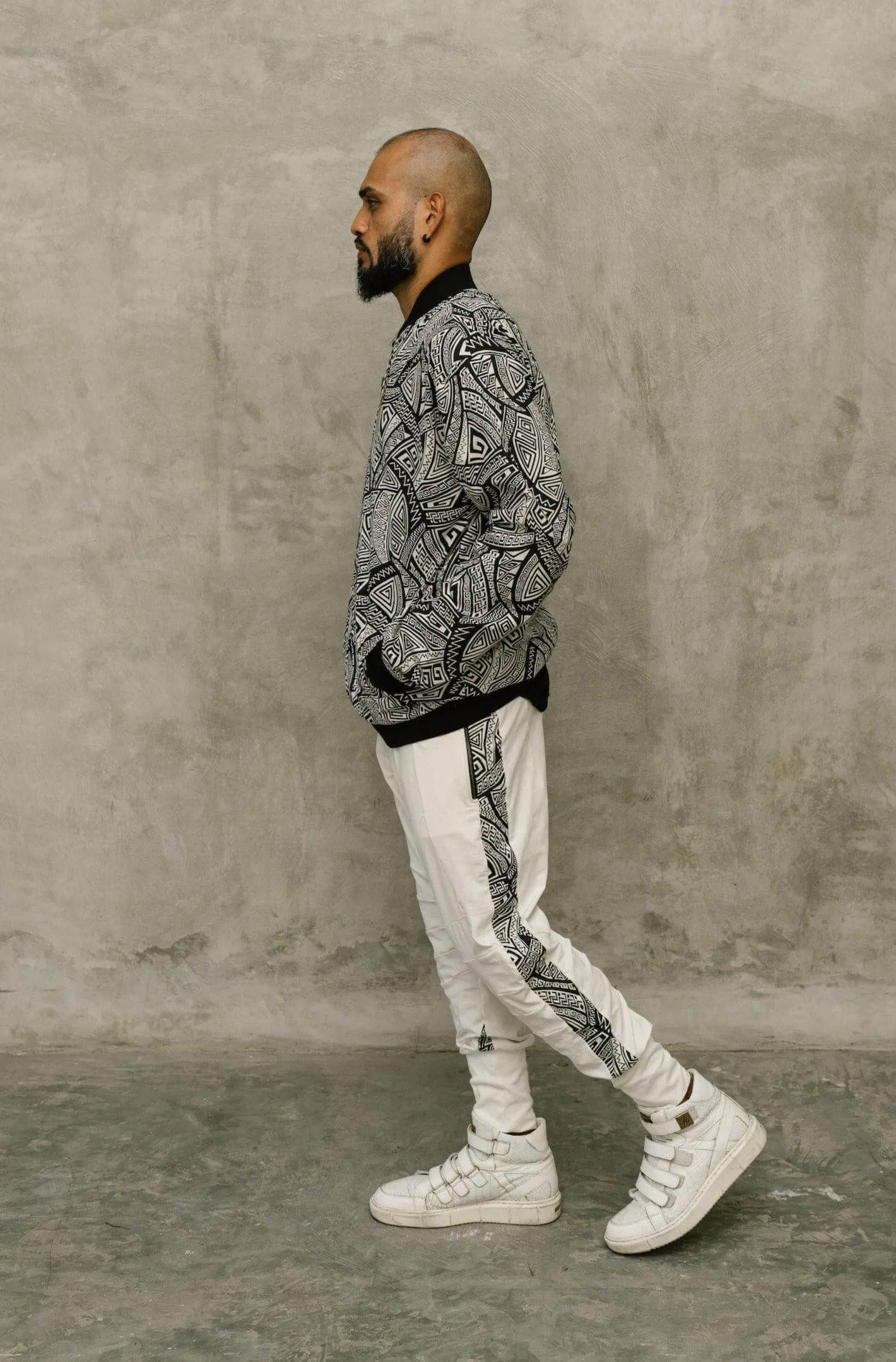 VALO BOMBER - Reversible Multicolor Bomber Jacket with Unique Print