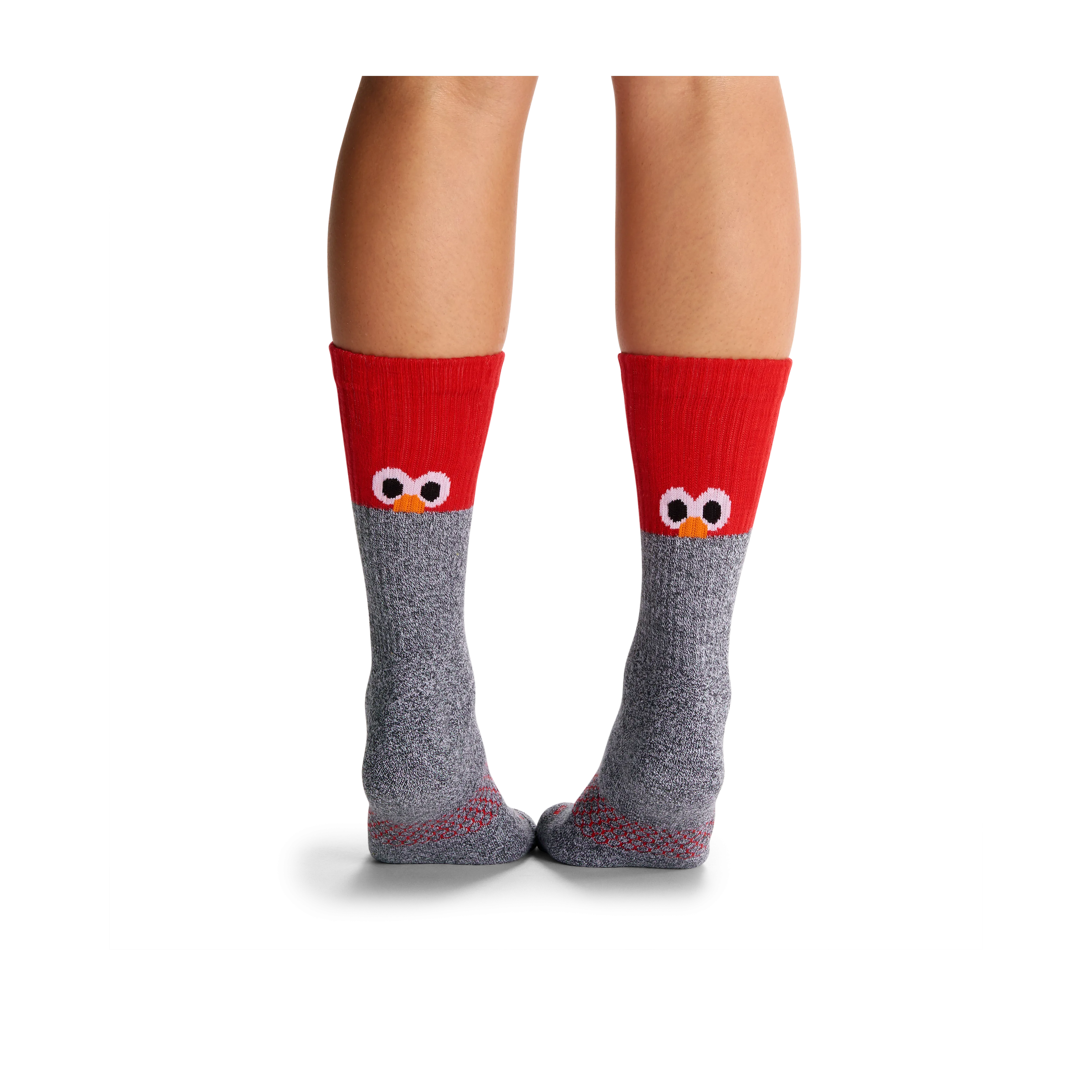 Women's Sesame Street Elmo Colorblock Socks